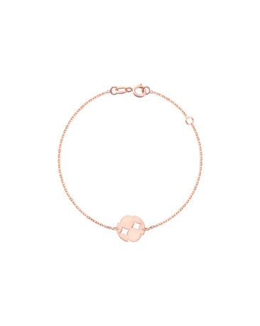Bratara O FROM OFFICE, Aur Alb 14k