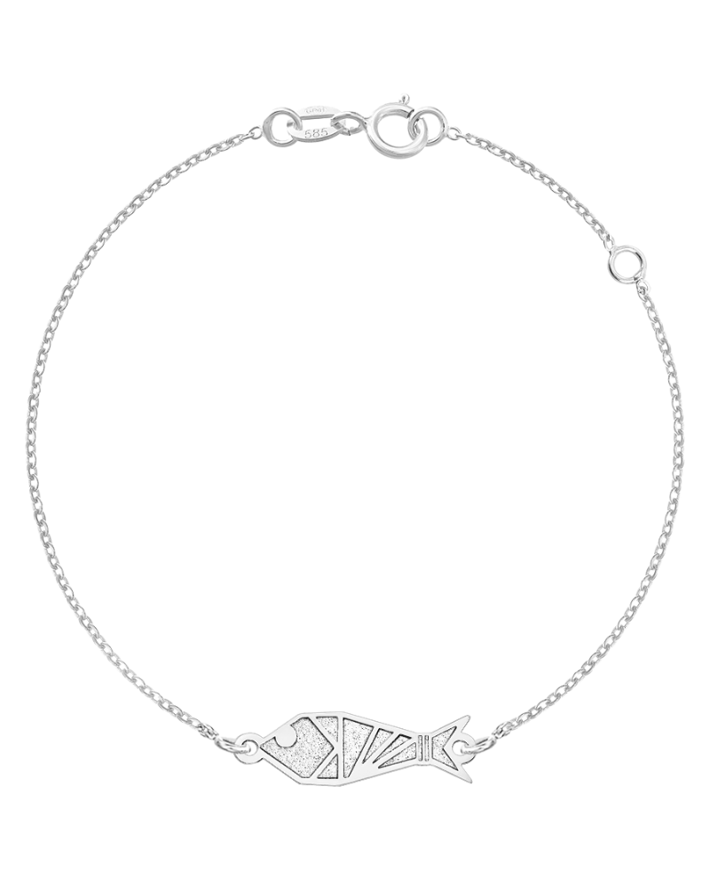 bratara-dama-iona-fish-aur-alb