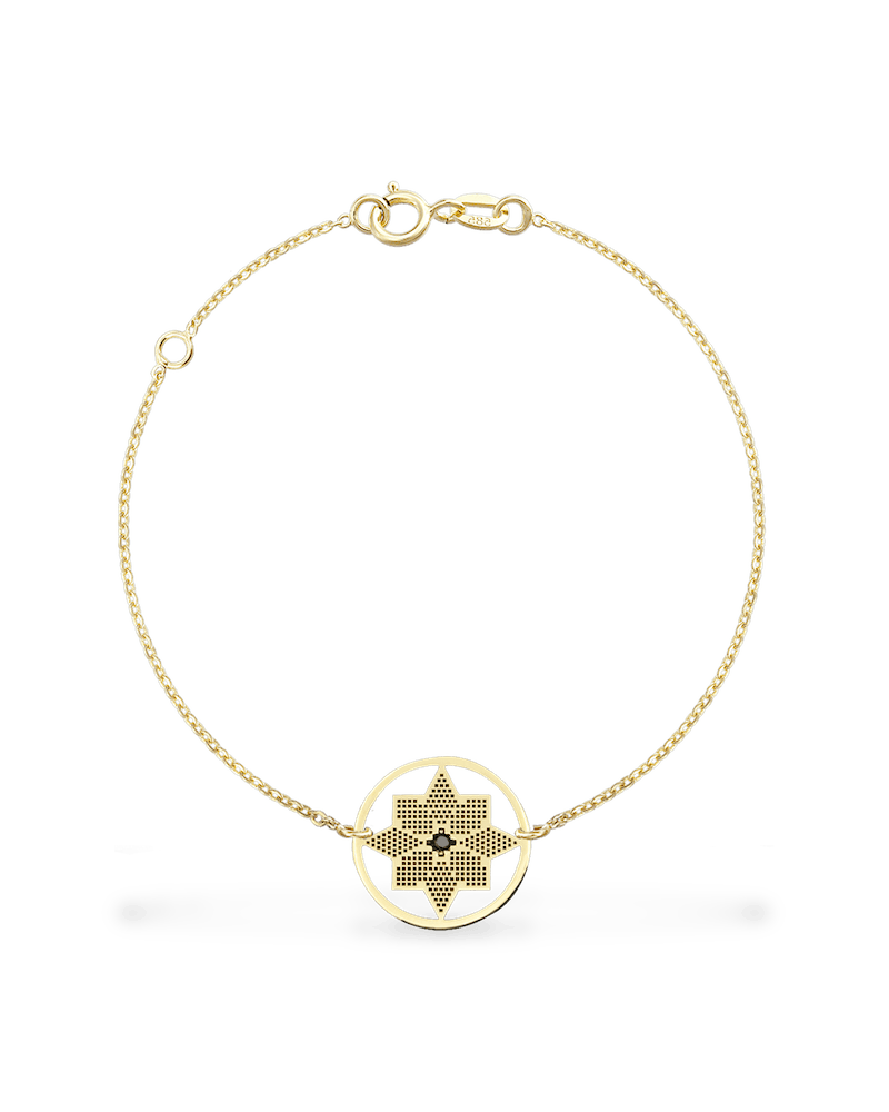 bratara-dama-motive-romanesti-aur-galben-diamant-negru