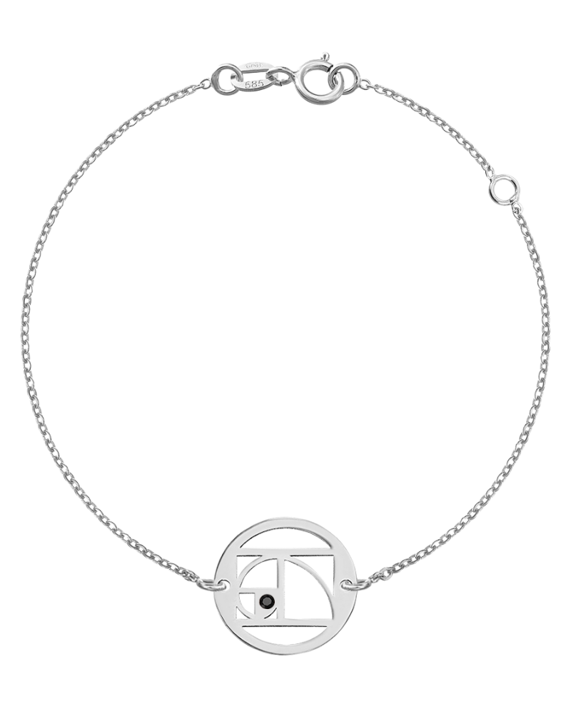 bratara-dama-perfection-diamant-negru-aur-alb