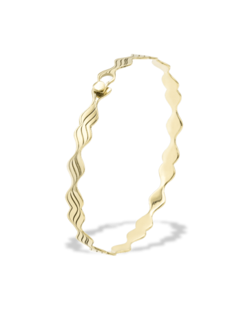 Bratara fixa AURORA BOREALIS, Aur Alb 14K