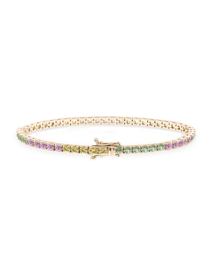 bratara-tenis-dama-aur-roz-safire-colorate
