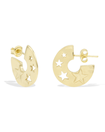 cercei-argint-placat-aur-galben-stelute
