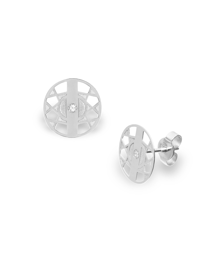 cercei-aur-alb-diamante-naturale-model-modern