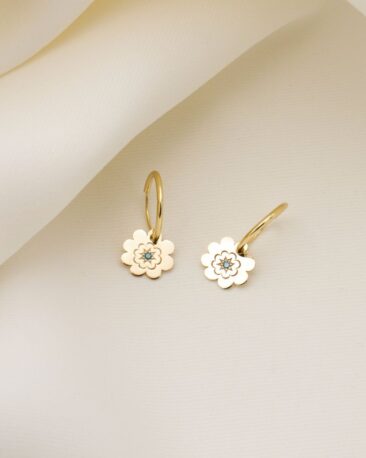 cercei-fetite-diamante-floricele-aur