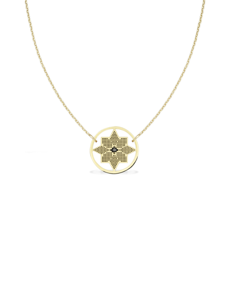 colier-calauza-aur-galben-diamant-negru