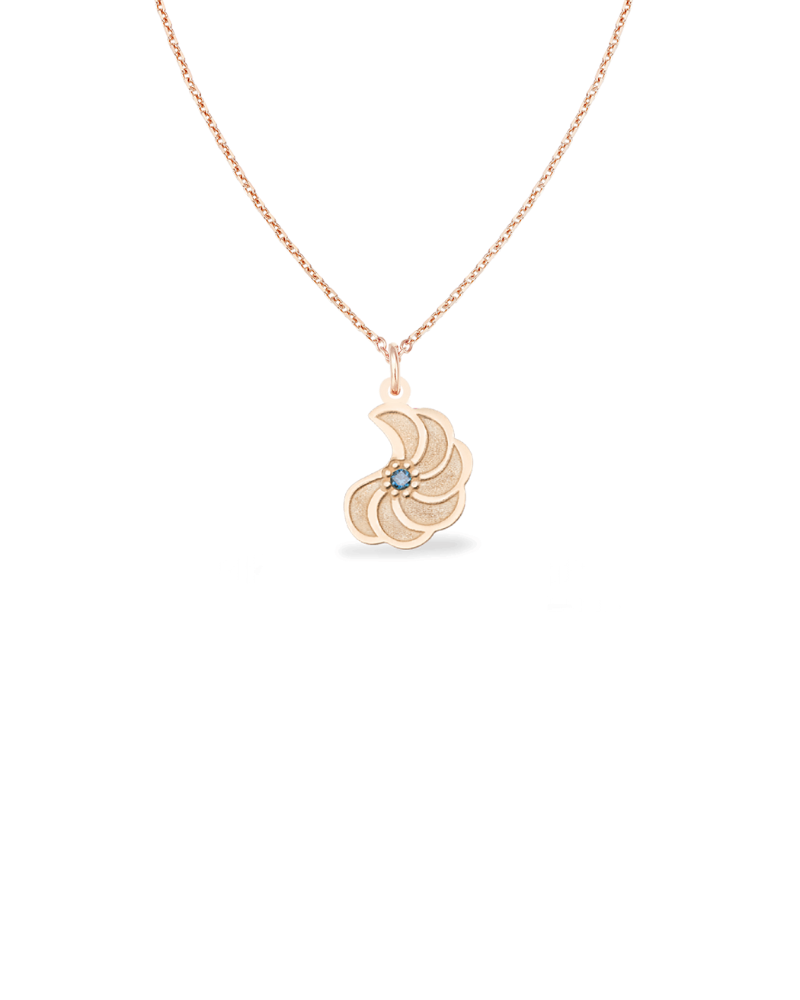 colier-ocean-flower-aur-roz-diamant-albastru