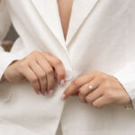 Inel cu perla veritabila de cultura JASMINE GARDEN, Aur Galben 14K