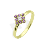 inel-logodna-diamant-princess-cut-safire-roz-aur-galben