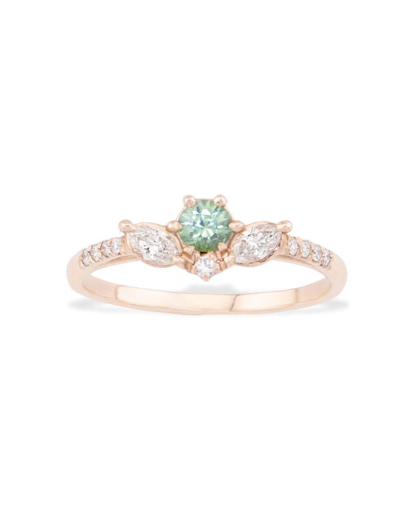 inel-logodna-diamante-safir-verde-aur-roz