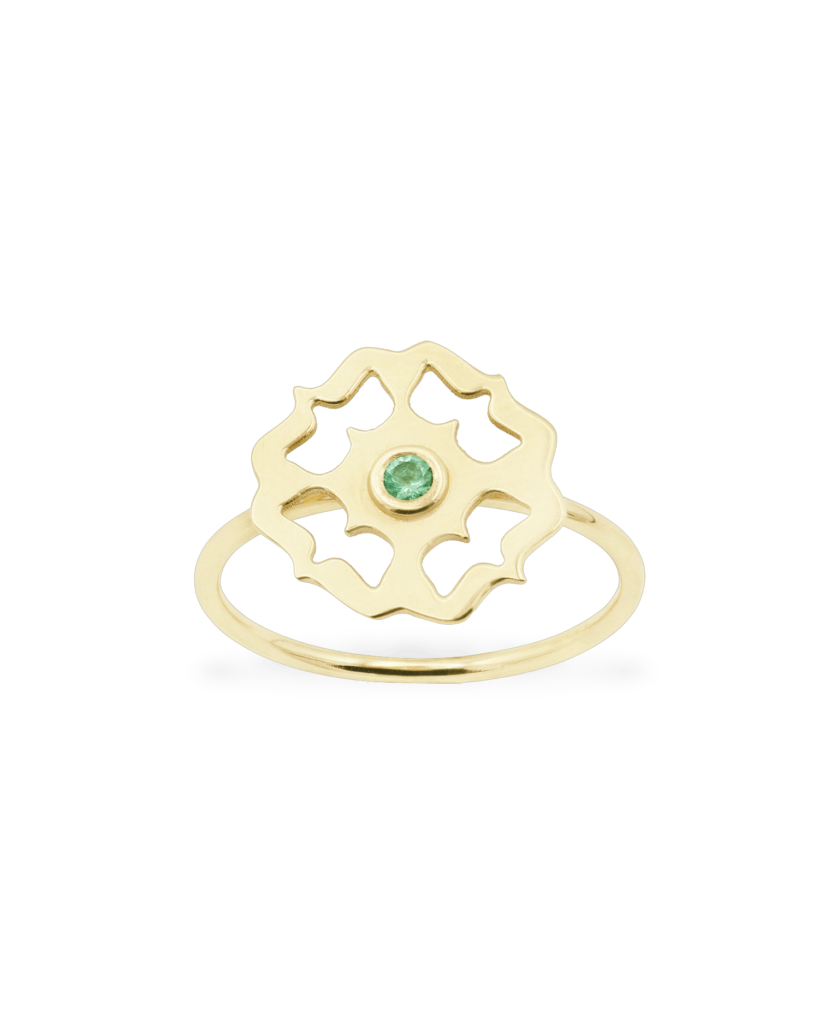 inel-padma-green-smarald-aur-galben