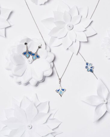 set-bijuterii-art-nouveau-aur-alb-email