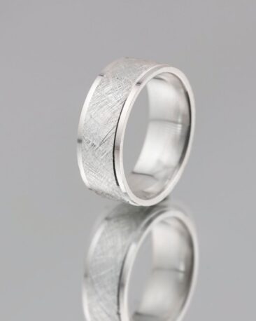 Inel Lat THE GREY MATTER, Argint Premium