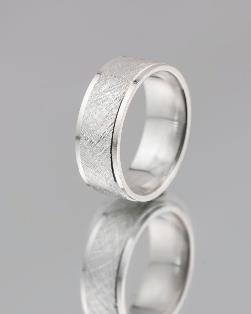 Inel Lat THE GREY MATTER, Argint Premium