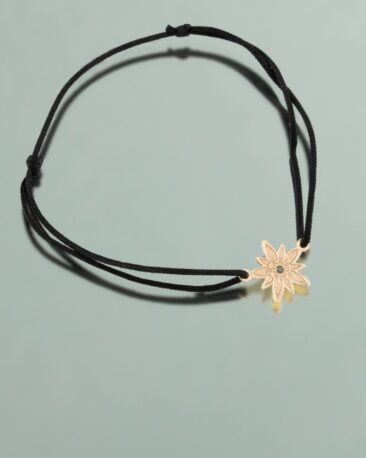 bratara-dama-floare-de-colt-aur-snur