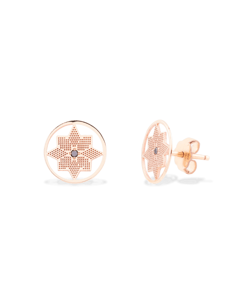 cercei-calauza-lobul-urechii-diamant-aur-roz