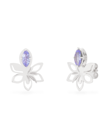 cercei-dama-aur-alb-tanzanite