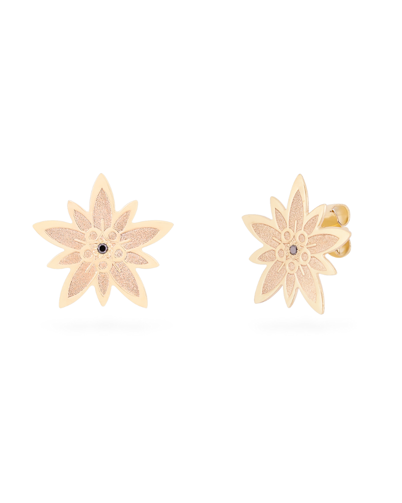 cercei-dama-aur-galben-diamante-negre-floare-colt