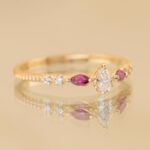 inel-dama-diamant-safire-naturale-aur-galben-model-special