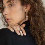 Cercei Lungi SICILIA INAMORATA cu Perle Veritabile de Cultura, Aur Galben 14K