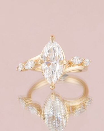 Inel de logodna VOLARE cu Diamante Lab-grown 2.3 ct, Aur Galben 14K