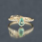 Cercei Unicat GAME OF COLOURS cu Opale Naturale, Aur Galben 14K