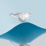 Inel de Logodna ECHO cu Diamant Lab-grown 1.55 ct, din Aur Alb 14K