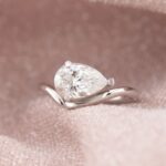 Inel de Logodna ECHO cu Diamant Lab-grown 1.55 ct, din Aur Alb 14K