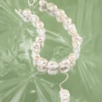 Colier la baza gatului IMPERFECT BEAUTY cu Perle Naturale Baroc, Argint 925