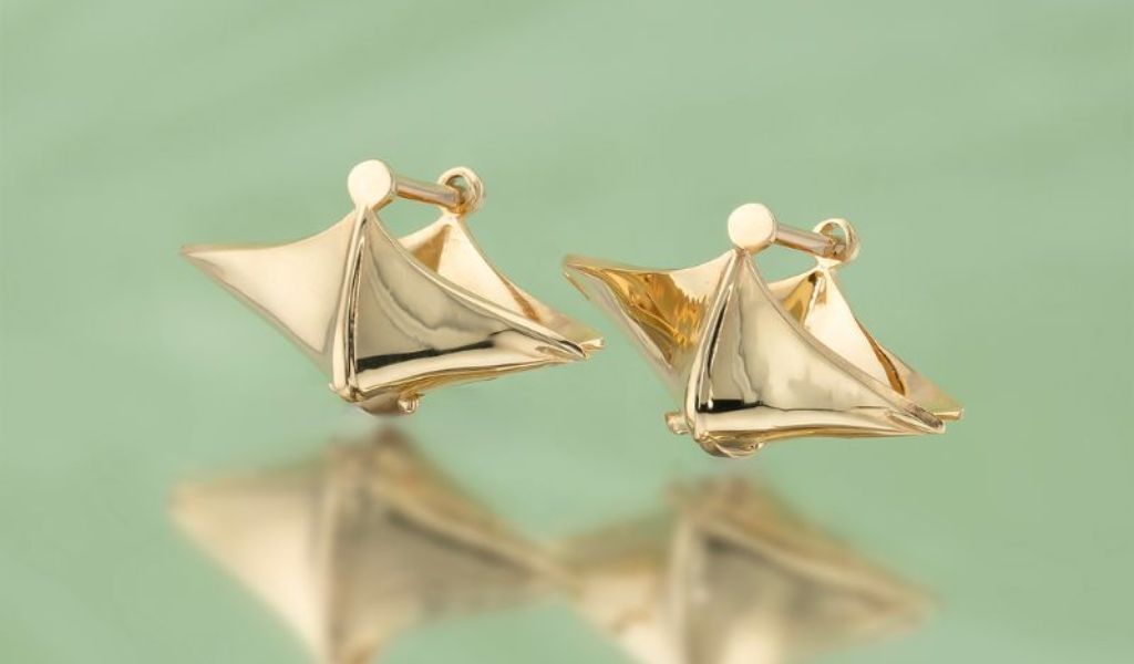 cercei pe comanda din aur 14K cu pietre naturale atelier IONA Bucuresti