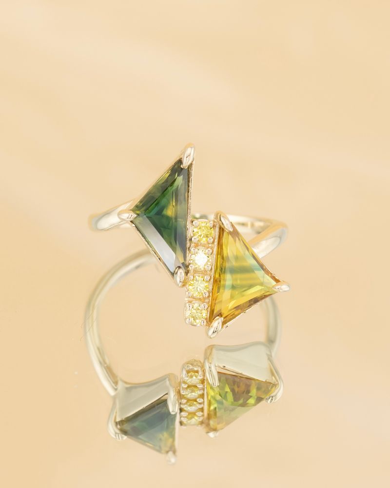 Inel alegria diamante naturale canary yellow iona